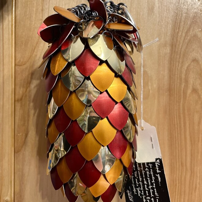 Poseidon'S Forge Dice Bag - Red, Orange, Gold - Large