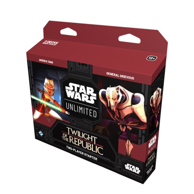 Star Wars Unlimited: Twilight of the Republic - Two Player Starter - Ahsoka Tano vs. General Grievous