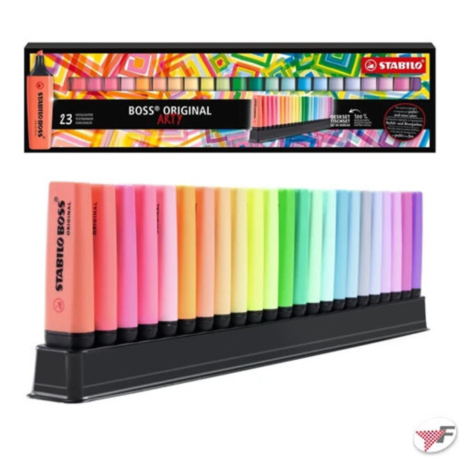 Stabilo Boss Original Arty Desk Set 23 Highlighters
