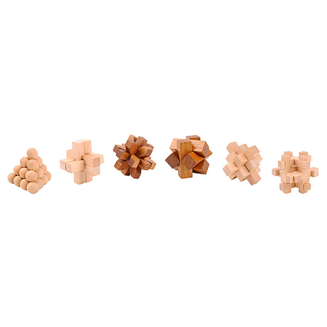 Mind Matters Mini Wooden Puzzle - Individual (Ships in a random design)