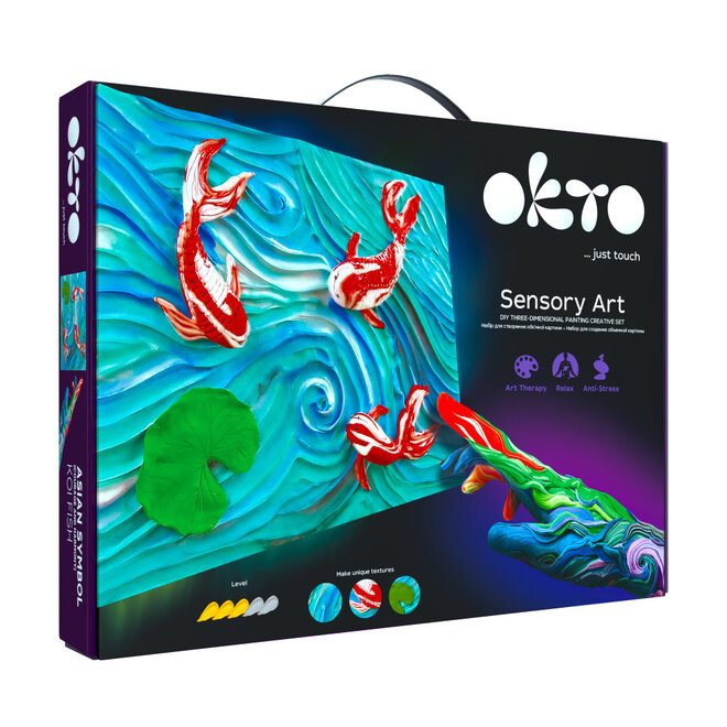 OKTO Sensory Art - 3D Koi Fish Kit