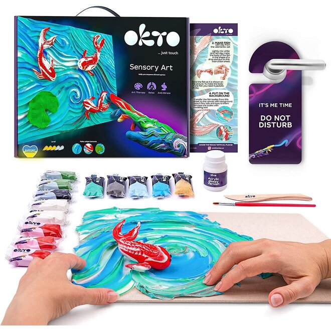 OKTO Sensory Art - 3D Koi Fish Kit
