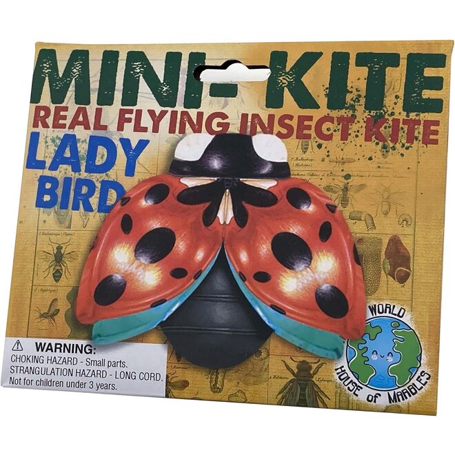 Real Flying Insect Mini-Kite - Ladybird / Ladybug