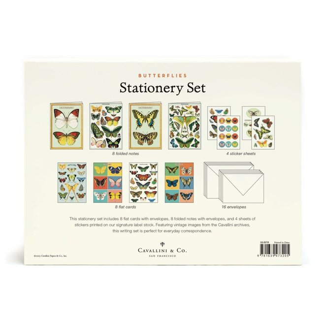 Cavalini & Co -  Stationery Set Butterflies
