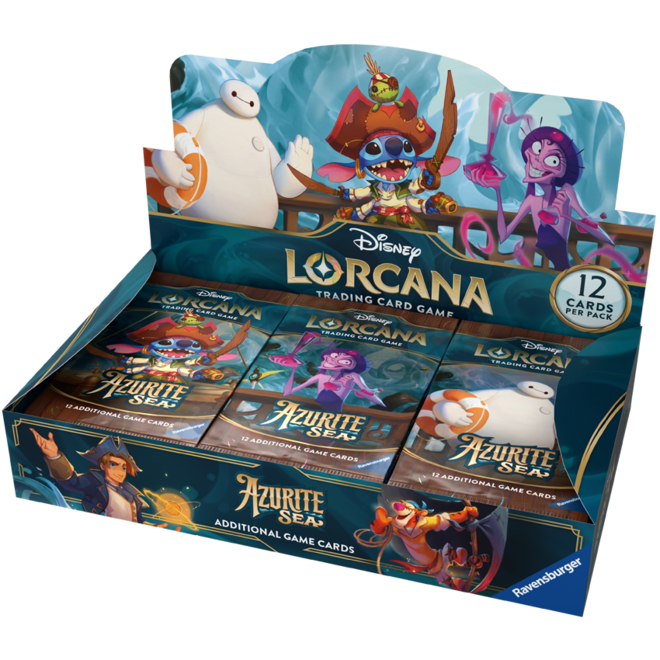 Disney Lorcana: Azurite Sea - Booster Box (24 pc)