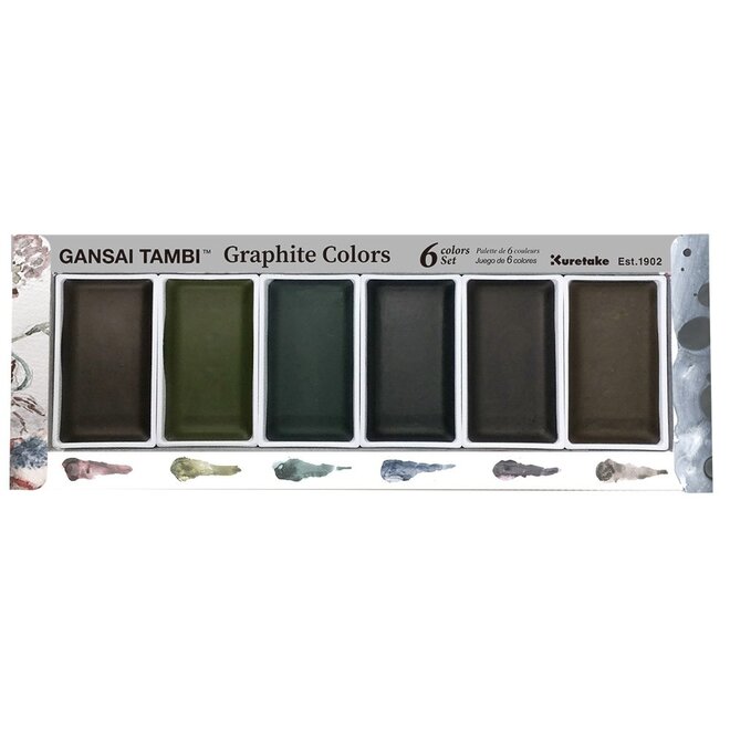 Gansai Tambi Graphite Colors