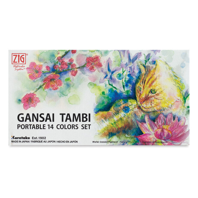 Gansai Tambi Portable 14 Color Set