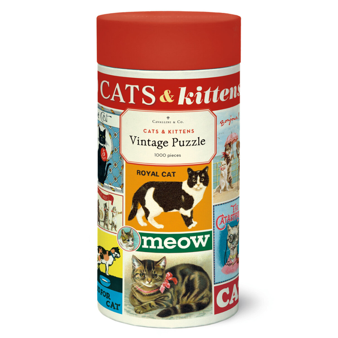 Cavallini & Co 1000Pc Puzzle - Cats & Kittens
