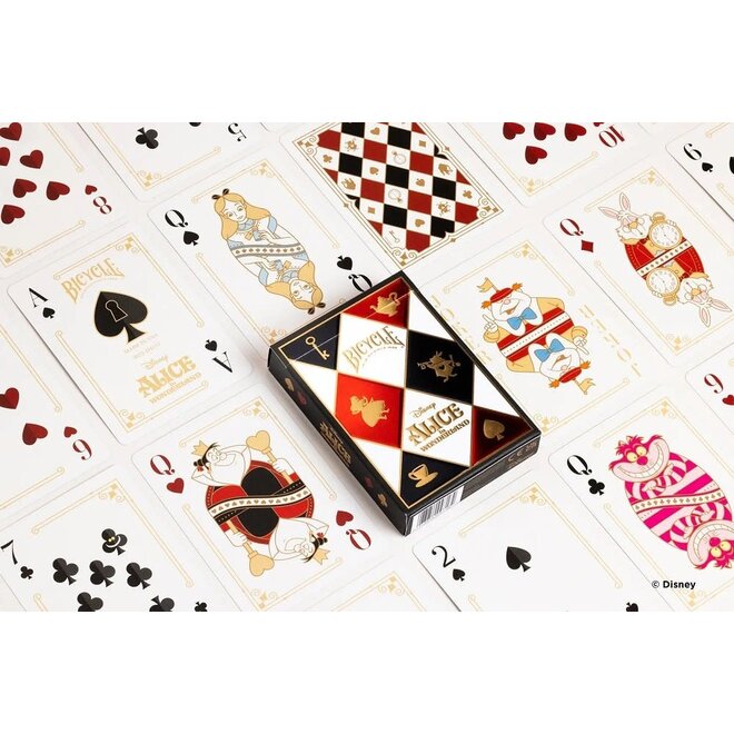 Bicycle Playing Cards: Alice in Wonderland