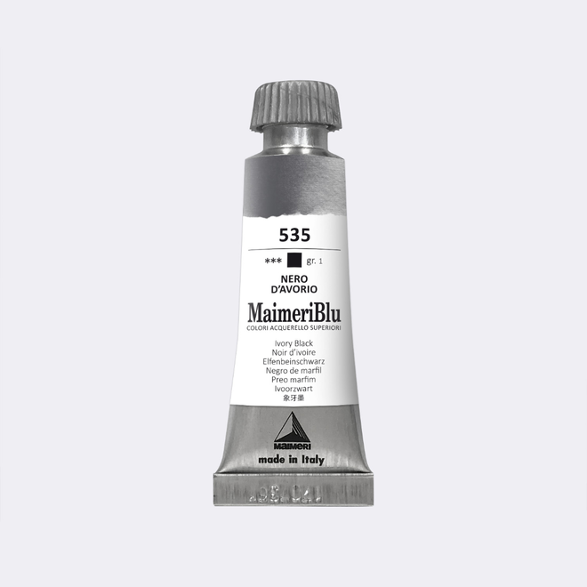 Maimeriblu: Ivory Black 12Ml