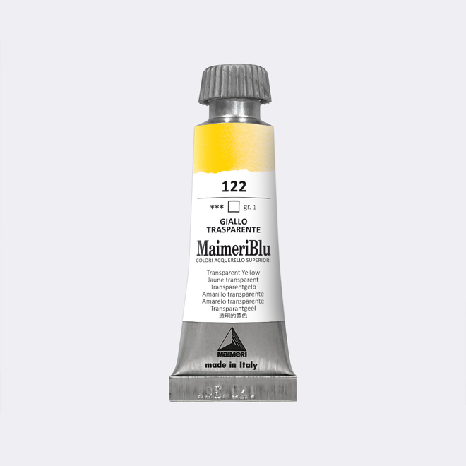 Maimeriblu: Transparent Yellow 12Ml