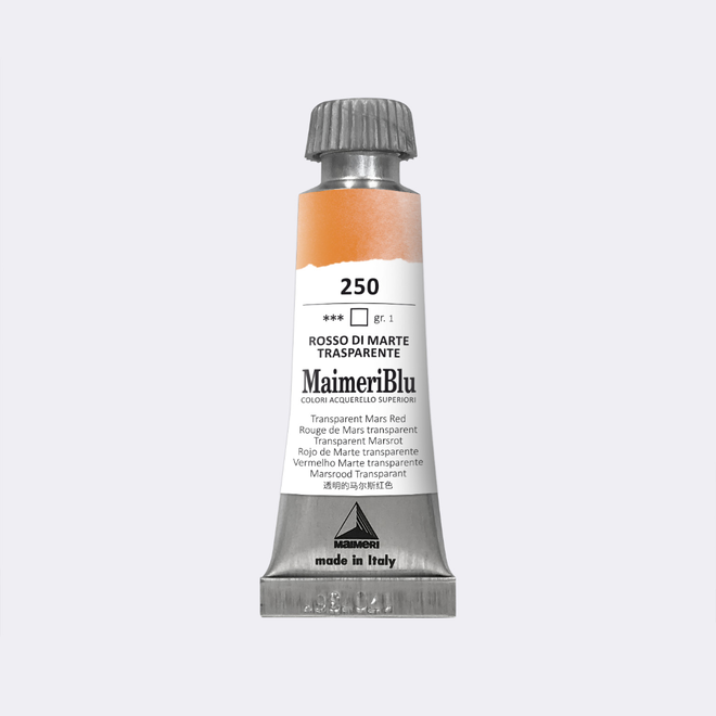 Maimeriblu: Transparent Mars Red 12Ml