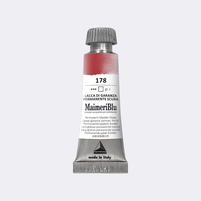 Maimeriblu: Permanent Madder Deep 12Ml