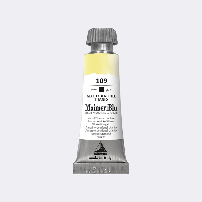 Maimeriblu: Nickel Titanium Yellow 12 Ml