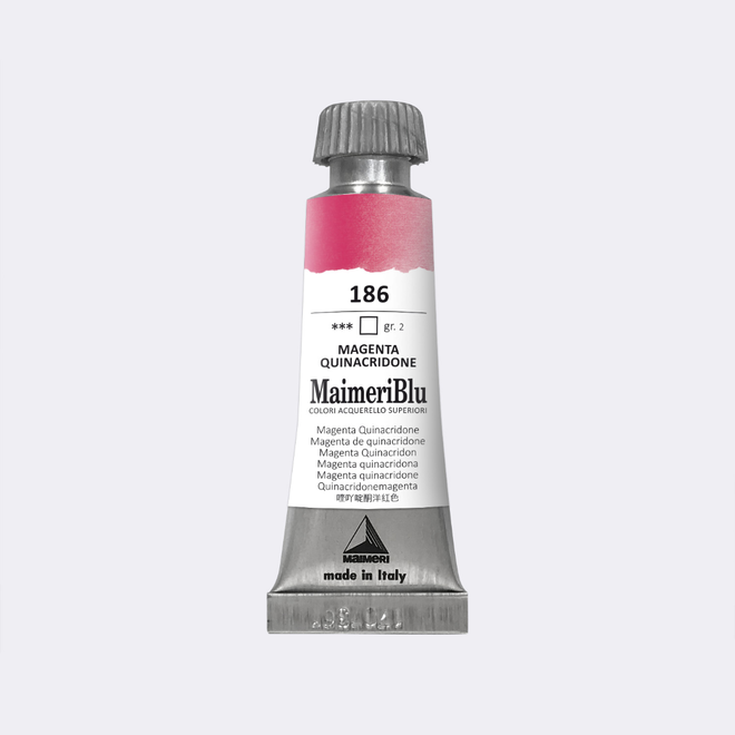 Maimeriblu: Magenta Quinacridone 12 Ml