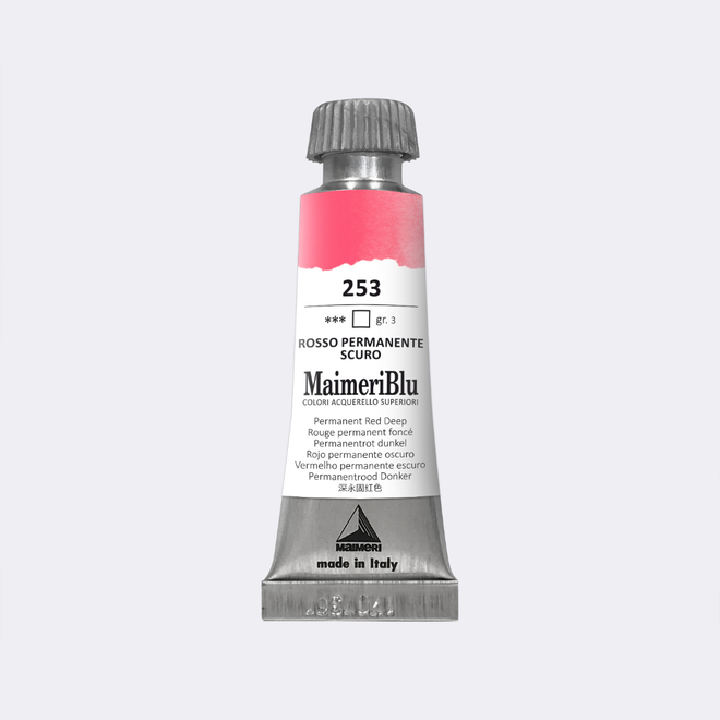 Maimeriblu: Permanent Red Deep 12 Ml