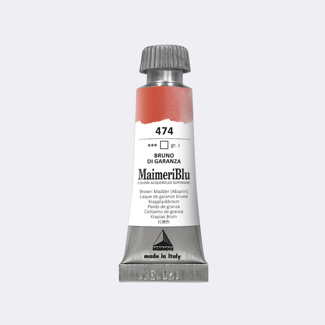 Maimeriblu: Brown Madder (Alizarin) 12 Ml