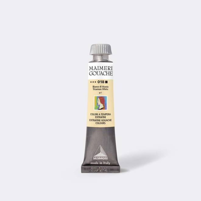 Maimeri 20Ml Gouache Titanium White
