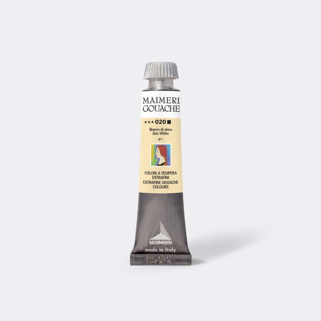 Maimeri 20Ml Gouache Zinc White
