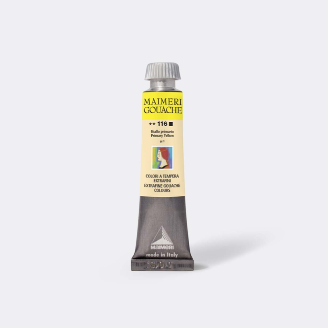 Maimeri 20Ml Gouache Primary Yellow