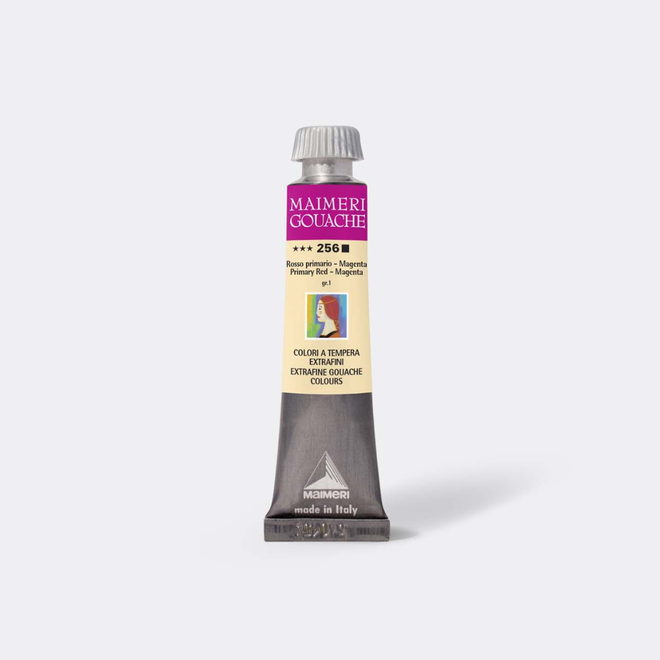 Maimeri 20Ml Gouache Primary Red - Magenta