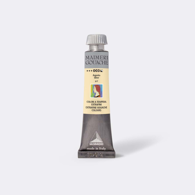 Maimeri 20Ml Gouache Silver