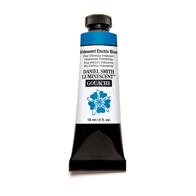 Daniel Smith Gouache - 15ml Series 1 - Iridescent Electric Blue