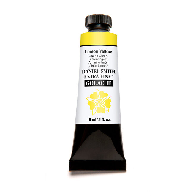 Daniel Smith Gouache - 15ml Series 1 - Lemon Yellow