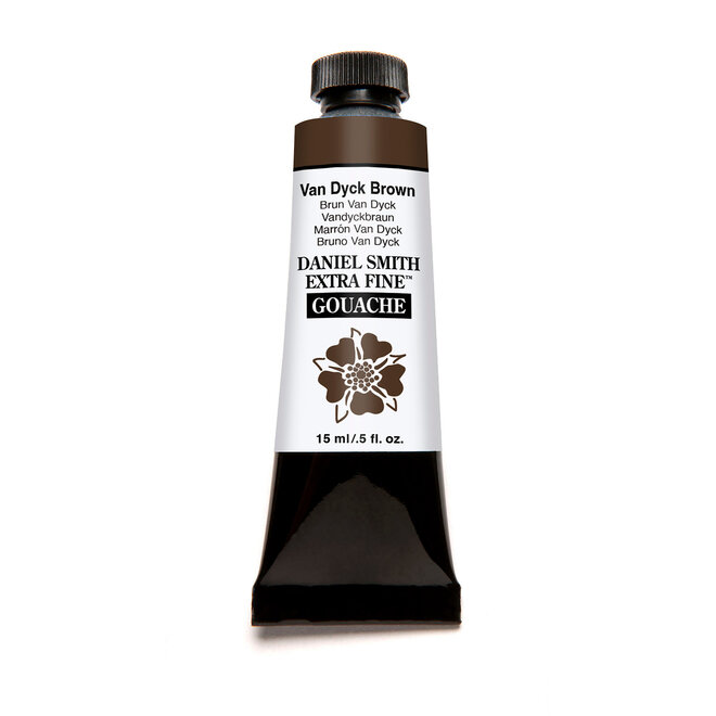 Daniel Smith Gouache - 15ml Series 1 - Van Dyck Brown
