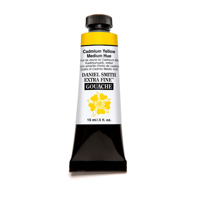 Daniel Smith Gouache 15ml Cadmium Yellow Med Hue