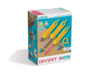 Cardboard Building Kit 425-Piece Cardboard Construction Kit Safe