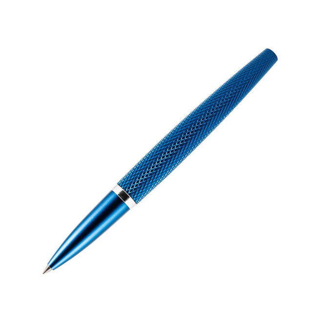 Diplomat Viper  Guilloche Rollerball - Blue