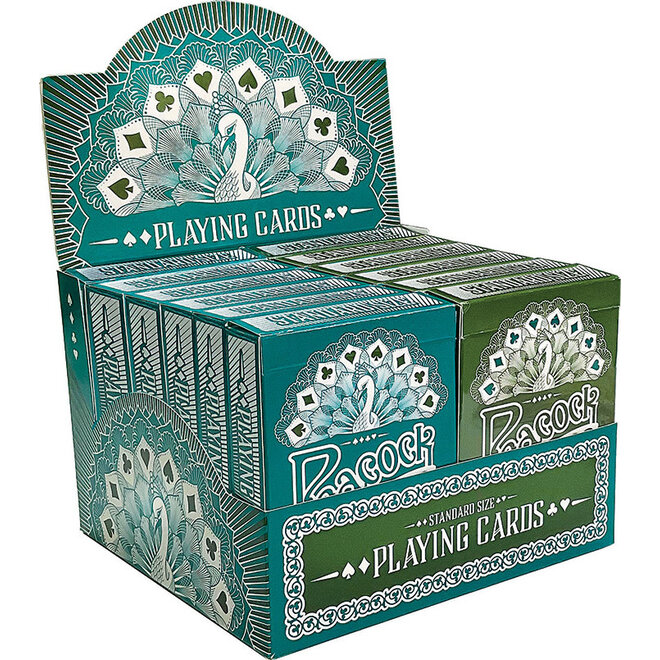 Peacock Standard Size Playing Cards - Individual Deck: Ships in a random colour