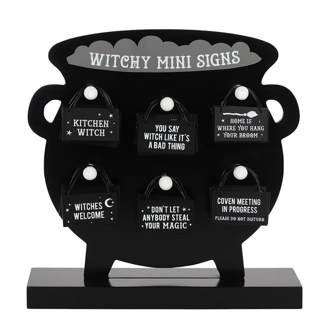 Witchy Mini Signs - Assorted Signs
