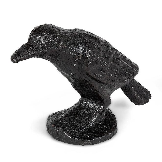 Small Standing Crow - Black Iron 2"