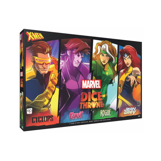 Dice Throne: Marvel X-Men - Box 2: Cyclops, Gambit, Rogue, & Jean Grey
