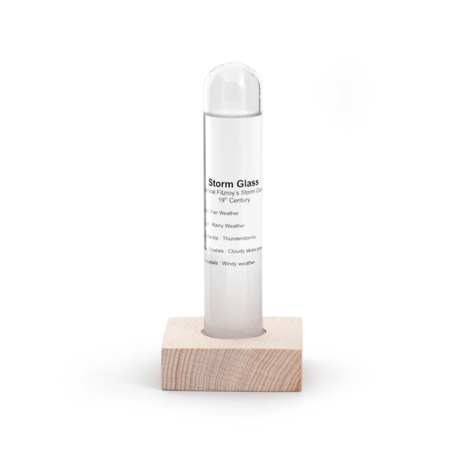 Admiral Fitzroy's Weather Predicting Storm Glass / Barometer