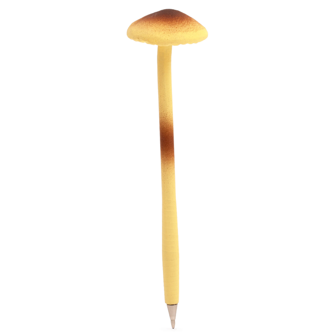 Mushroom Pen - Medium Black Ball Point