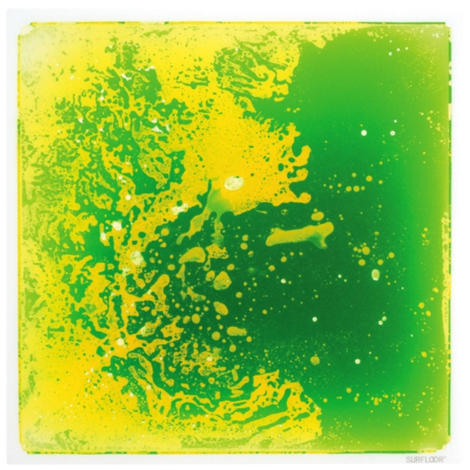 Surfloor Liquid Sensory Tile - Green