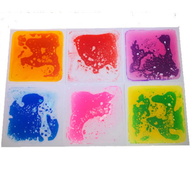 12in Liquid Tile - 6  Asst. Colours - Each Sold Separately
