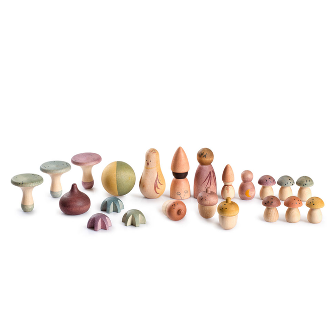 Grapat Wooden Figures - Moonlight Tale