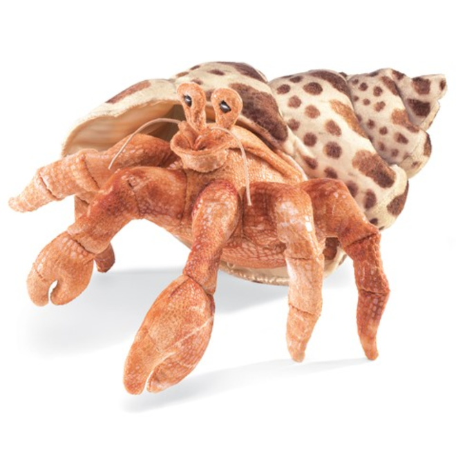 Folkmanis Puppet - Hermit Crab
