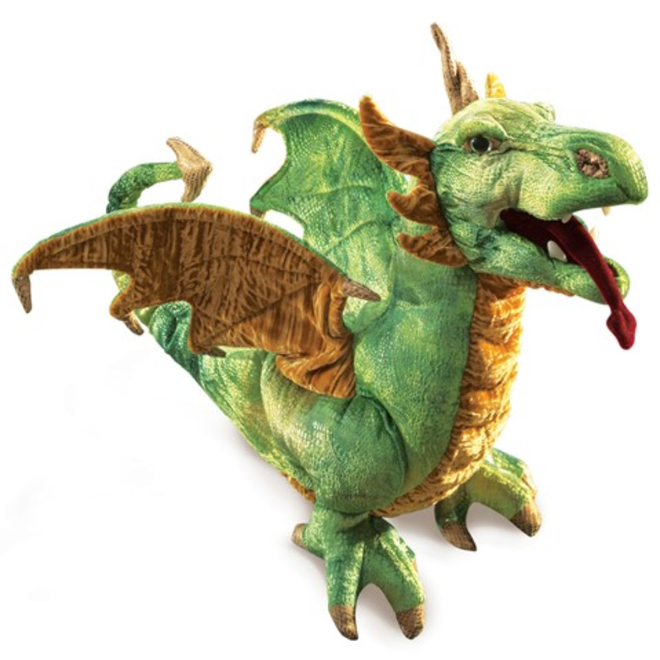 Folkmanis Puppet - Wyvern Dragon
