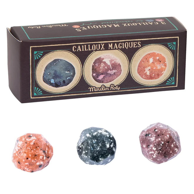 Les Petites Merveilles - Cailloux Magiques Bouncy Balls 3pk