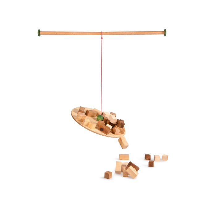 Grapat Wooden Toys - The Pendulum w/ Building Blocks