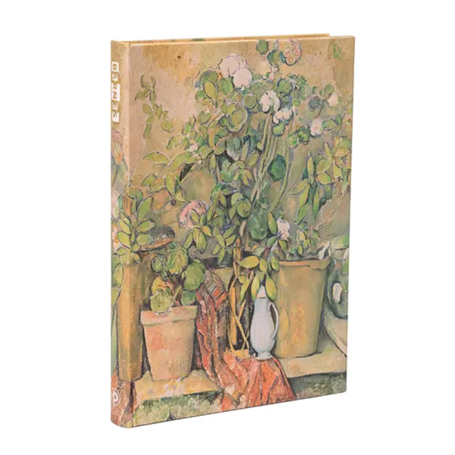 Paperblanks Hardcover Journal - Cezanne's Terracotta Pots and Flowers - Midi, Lined
