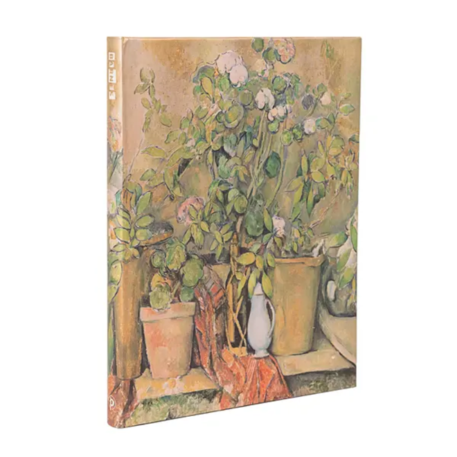 Paperblanks Hardcover Journal - Cezanne's Terracotta Pots and Flowers - ULTRA, LINED