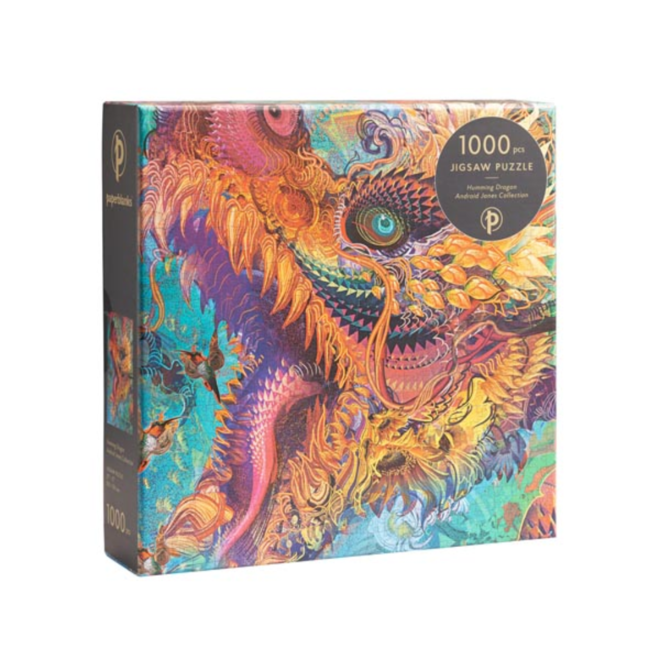 Paperblanks Jigsaw Puzzle - Android Jones: Humming Dragon - 1000pc