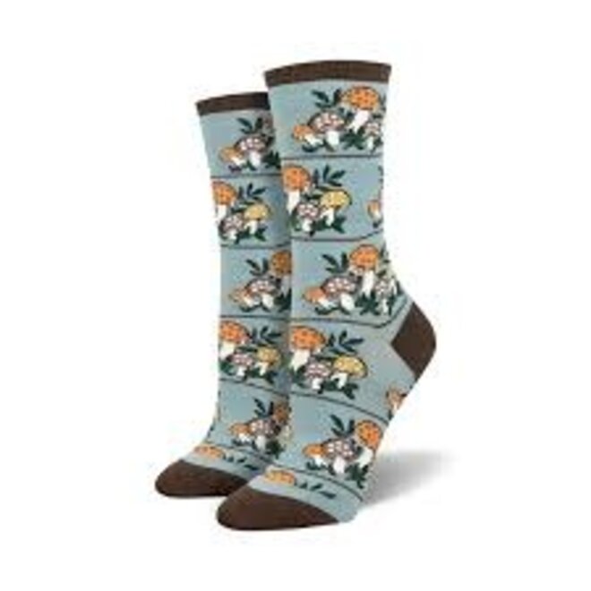 Socksmith Socks - Magic Mountain, Steel Blue - Size S/M