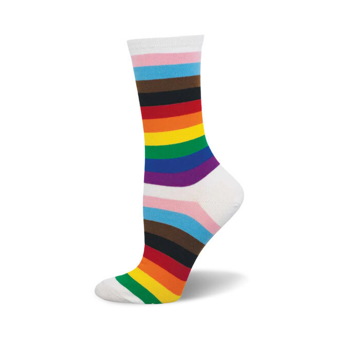 Socksmith Socks - S - Progress Stripes - Multi, Size 9-11